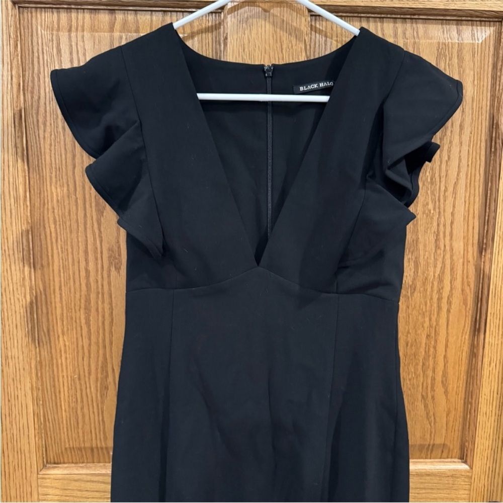 Black Halo Deklyn Sheath Dress – Black – Size 4 – NWT - Picture 3 of 11